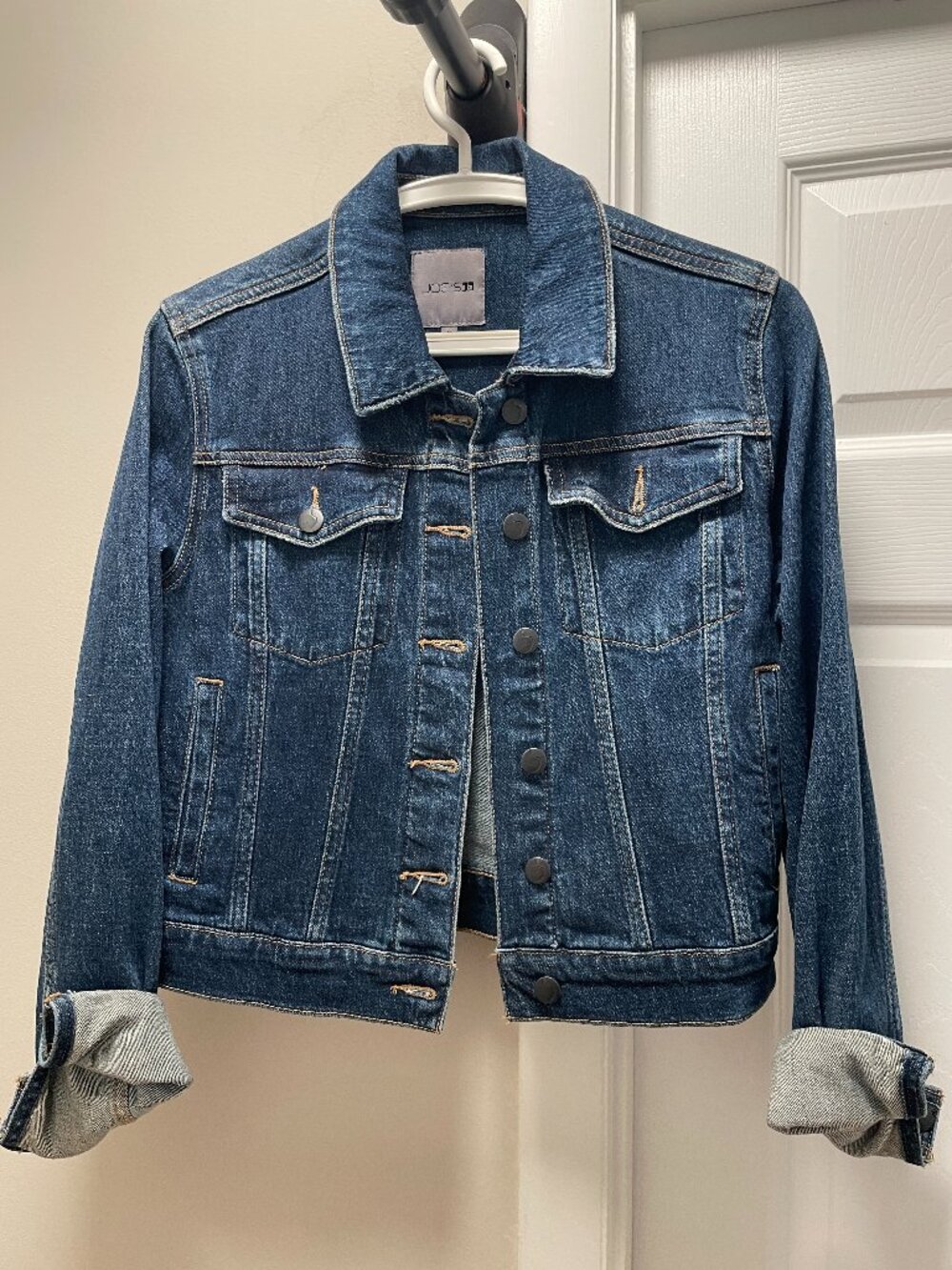 Joe's Jeans The Relaxed Jacket in Dark Blue Denim
